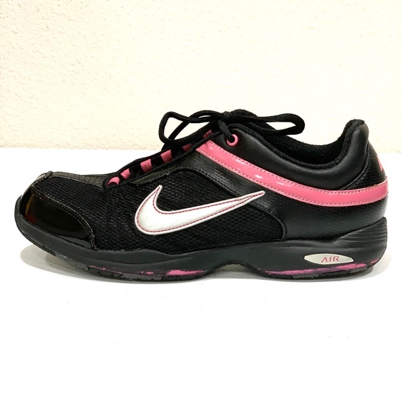 NIKE AIR Black/Hot Pink Walking Shoe (size: 7.5) - Picture 11 of 16